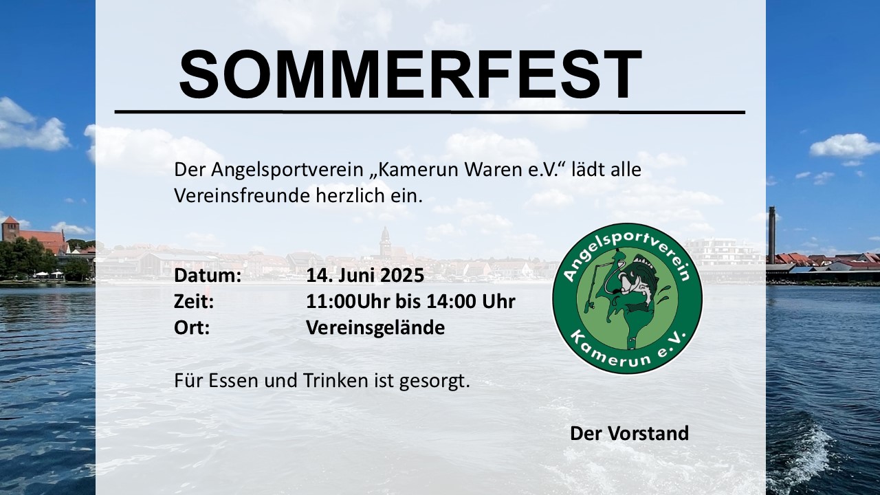 Gemeinschaftliches Vereinsangeln-Hechtkönig